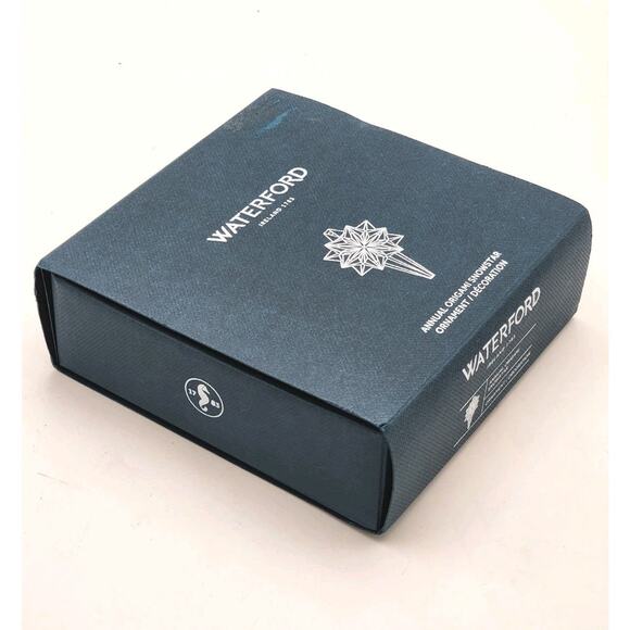 Waterford Crystal 2024 Annual Snow Star Ornament 1071510 New In Box - Picture 6 of 16